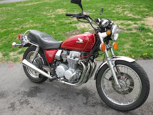1981 CB650 Red