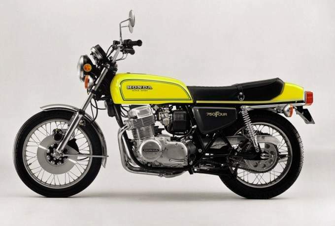 CB750F Yellow